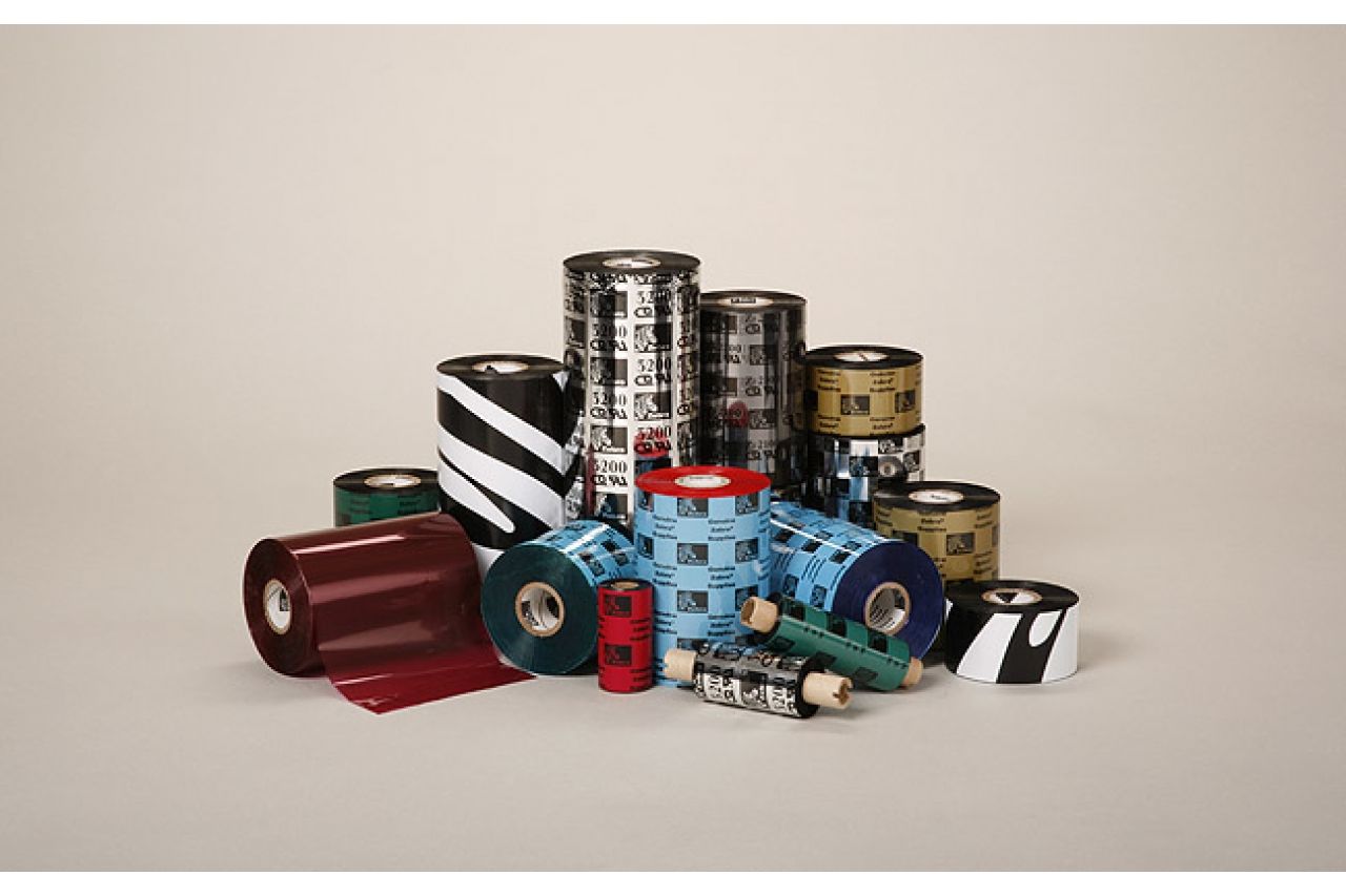 Wax/Resin Ribbon, 64mmx74m (2.52inx242ft), 3200 High Performance, 12mm (0.5in) core, 12/box