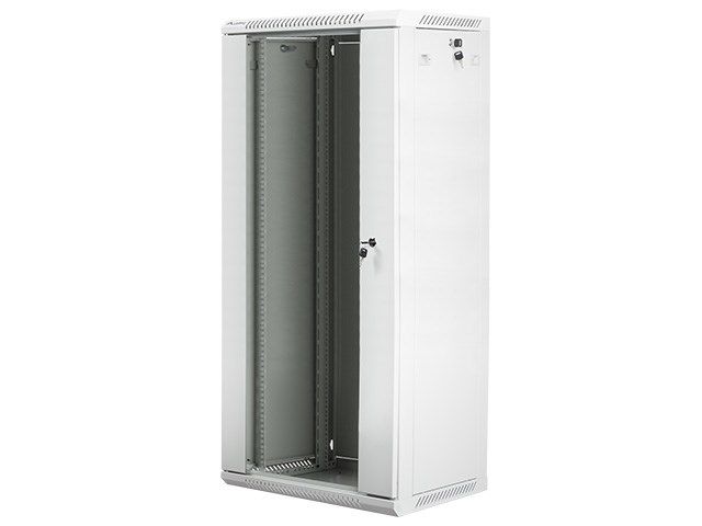 LANBERG WF01-6427-10S Lanberg wall-mounted rack 19 demounted flat pack 27U/600x450mm gray