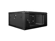 LANBERG WF01-6604-10B Lanberg wall-mounted rack 19 demounted flat pack 4U/600x600mm black