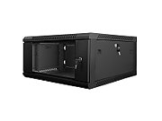 LANBERG WF01-6604-10B Lanberg wall-mounted rack 19 demounted flat pack 4U/600x600mm black