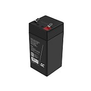 Green Cell AGM VRLA 4V 4Ah maintenance-free battery for the alarm system, cash register, toys