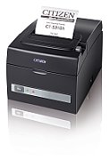 Thermal printer Ethernet + USB interfaces, integrated PSU, Black