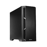 CARCASA Chieftec  APEX Q , middle tower, office, fara sursa, 11xfan, 3x fan incluse, PSU shroud, USB 3.1 gen 1 x 2, USB-C 3.2 gen 2 x 1, audio, mic, 7 sloturi expansiune, negru,  GA-01B-Q-OP  (timbru verde 0.24lei)
