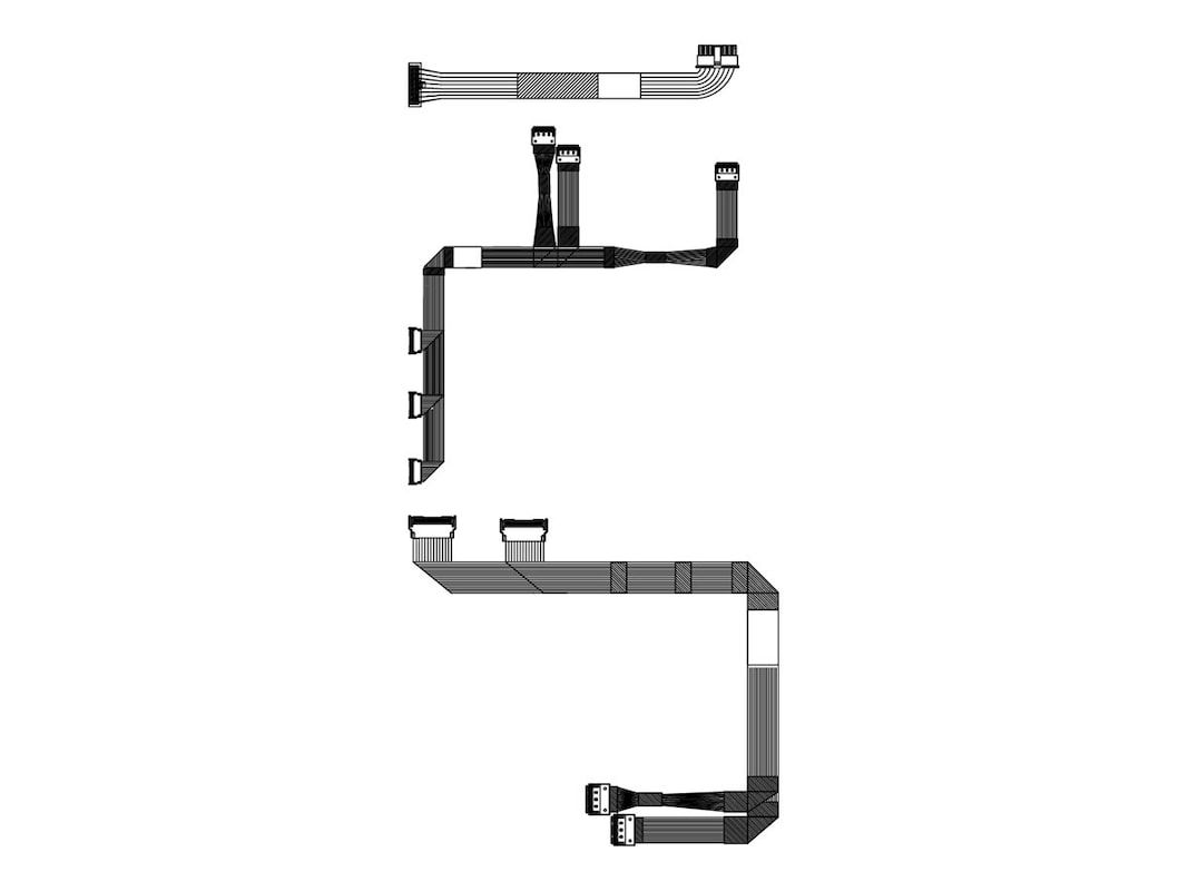 Cable Kit v2 for SR630 V2 10 Anybay BP NVMe