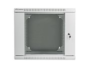 LANBERG WF02-6609-10S Lanberg wall-mounted double section rack 19 flat pack 9U/600x600mm grey