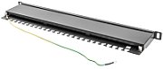 LANBERG PPS5-0024-B Lanberg Patch Panel 24 port 0.5U, cat. 5e, shielded, black