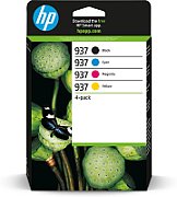 Cartus cerneala HP 6C400NE ,Black/tri-color ,1 x 1250 pagini + 3 x 800 pagini ,Original (937cmyk)