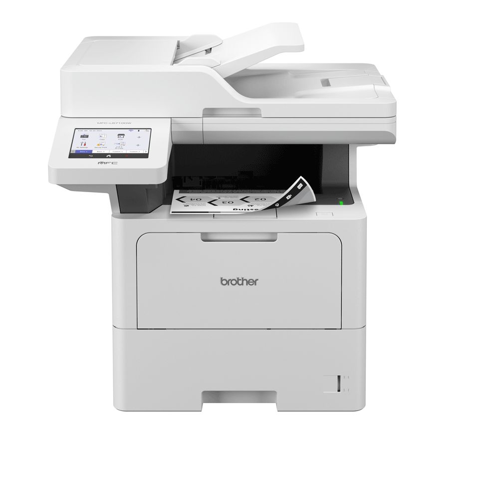 Imprimanta multifunctionala laser monocrom Brother MFC-L6710DW, A4, duplex, ADF, USB 2.0, Wi-Fi, 50 ppm