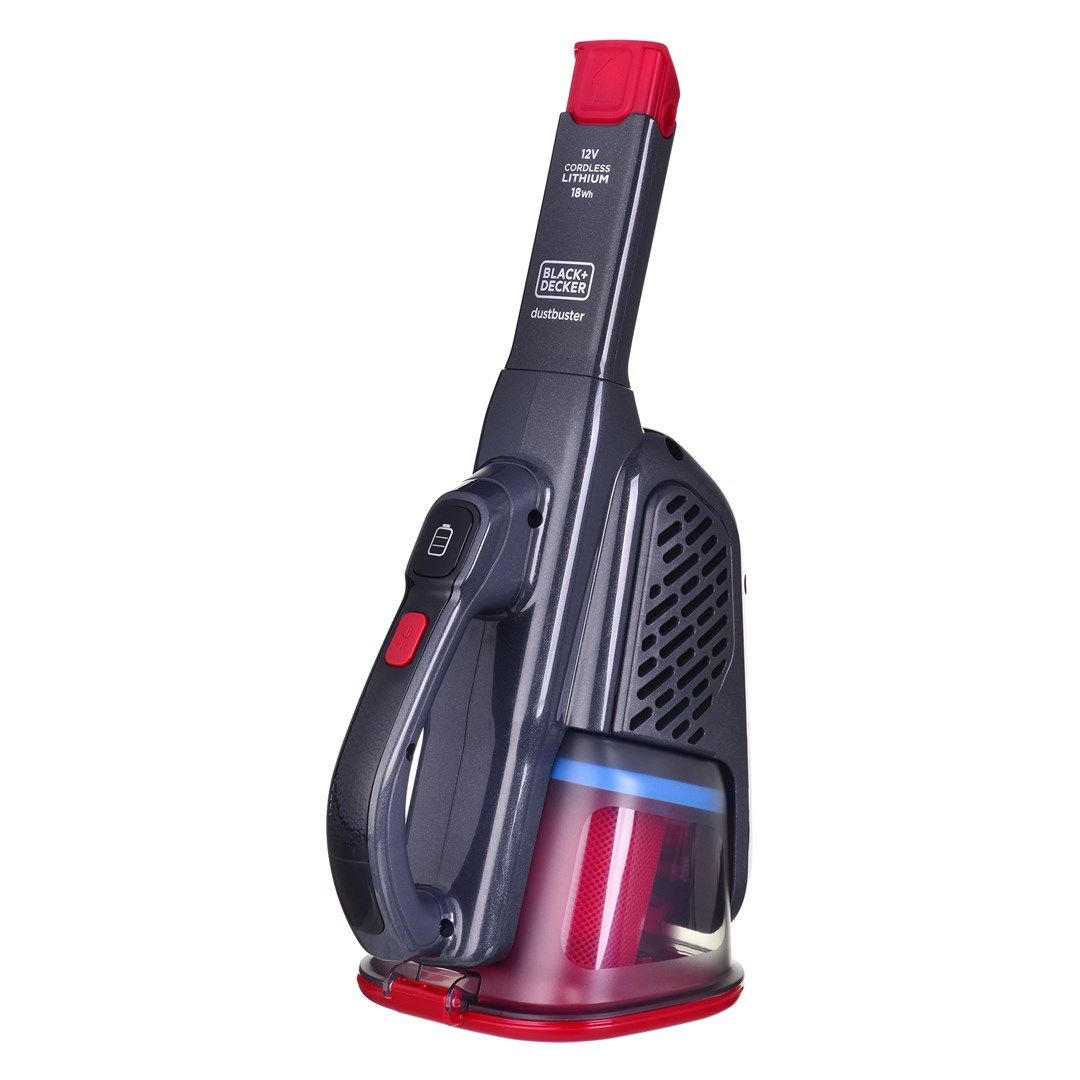 Black & Decker Dustbuster Black  Red Dust bag