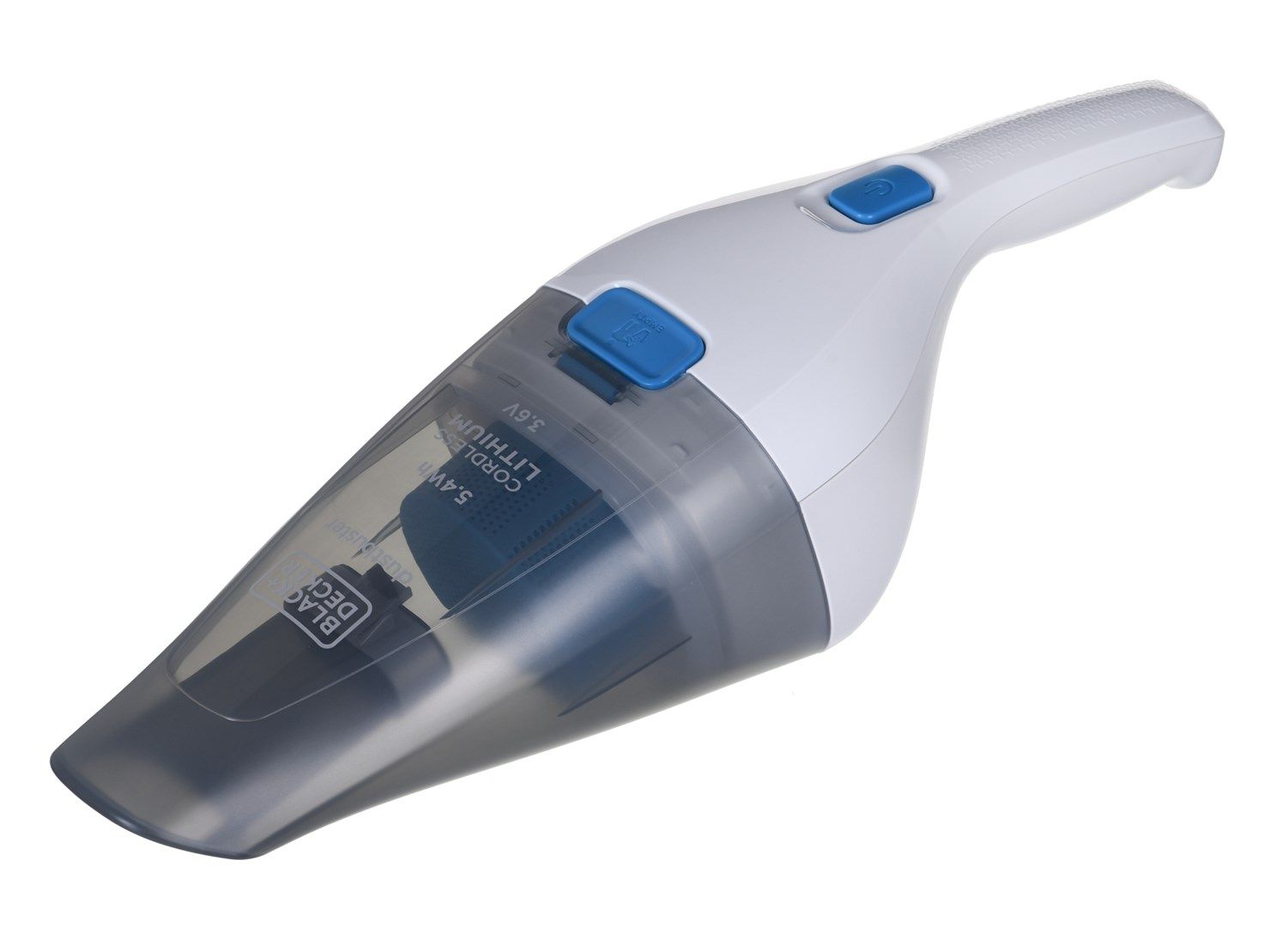 Black & Decker NVC115JL handheld vacuum Grey  White Bagless