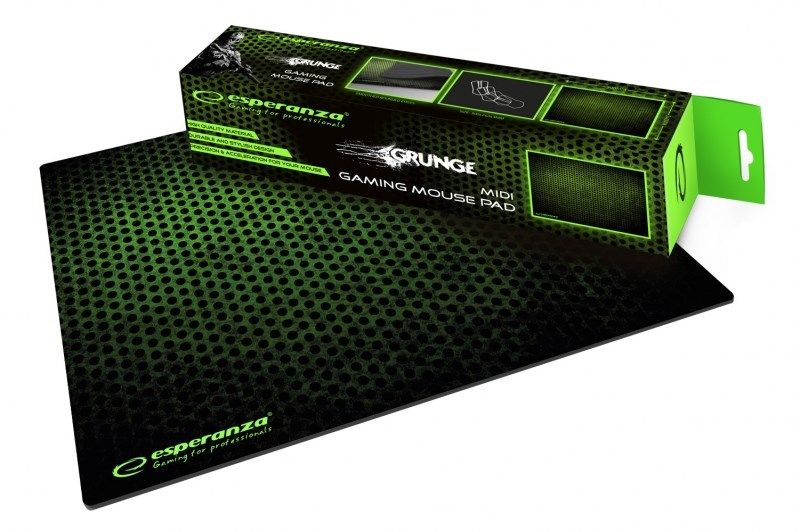 Esperanza EGP102G Gaming mouse pad Black  Green