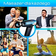 Extralink Massage Gun Lite | Massage gun | 3200 RPM  6 replaceable tips