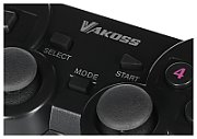 Vakoss GP-3925BK Gaming Controller Black RF Gamepad Analogue / Digital PC  Playstation 3