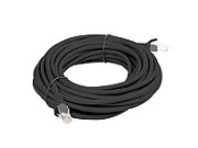 Patchcord UTP Lanberg PCU6-10CC-0500-BK (RJ45 - RJ45  5m U/UTP 6 black color)