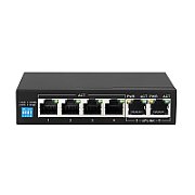 Switch Extralink EX.14305, 6 porturi 10,100,1000 Mbit/s