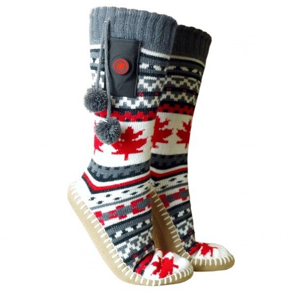 Glovii GOBM slippers Slipper boot Female Grey  Red  White