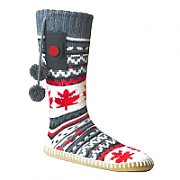 Glovii GOBM slippers Slipper boot Female Grey  Red  White