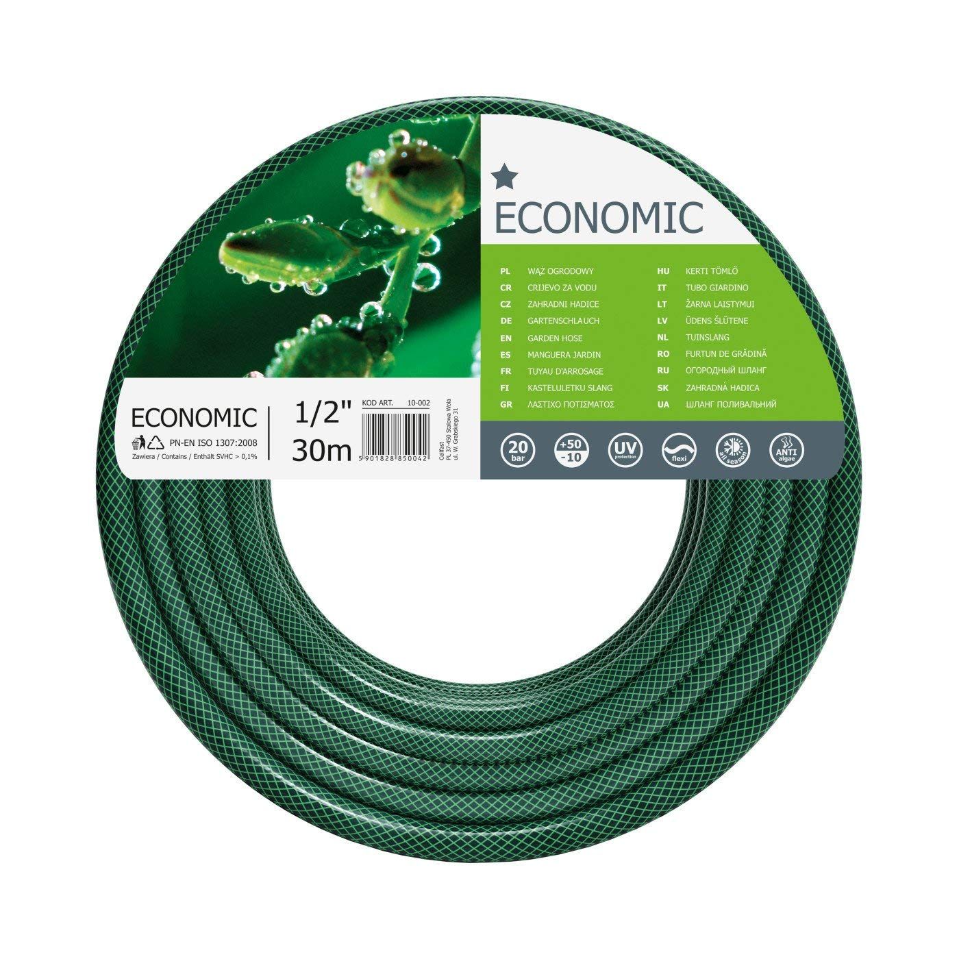 CELLFAST GARDEN HOSE ECONOMIC SIZE: 1  LENGTH: 30m