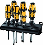 Wera Wera Schraubenzieher-Set 932/6 Rack Phillips Schlitz