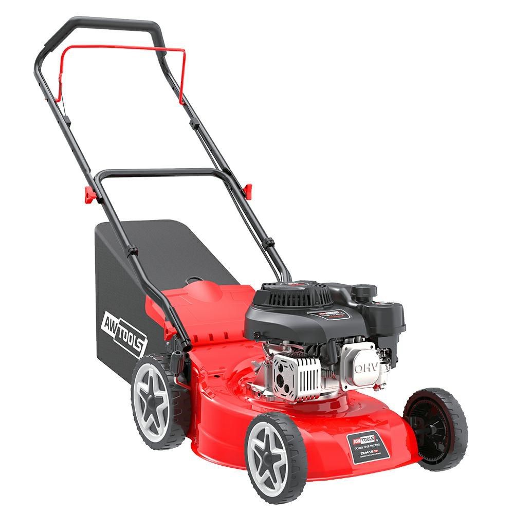 AWTOOLS PETROL LAWN MOWER WITHOUT DRIVE 2.5kW 3.4HP DM41P