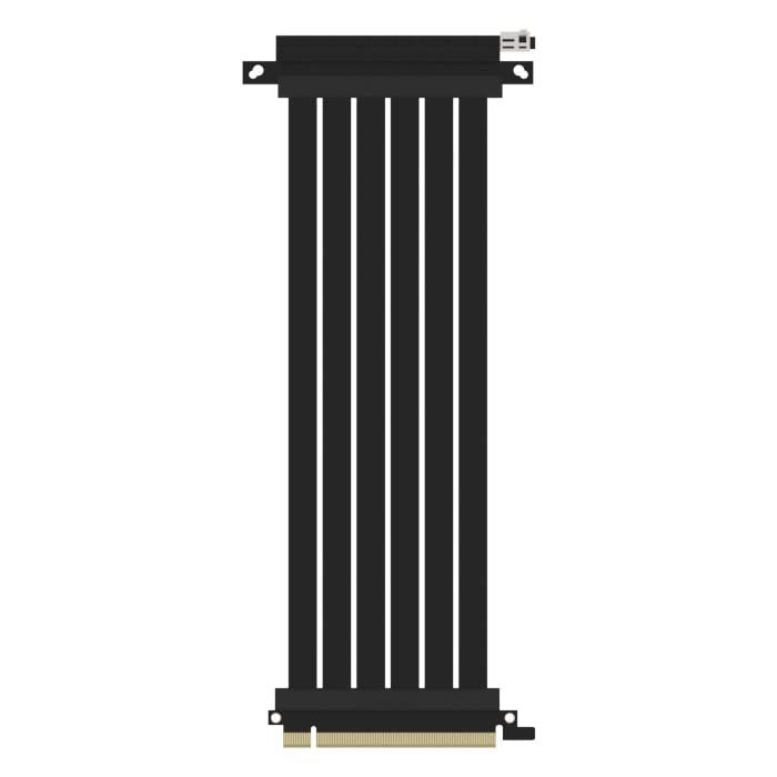 Ssupd Riser Ribbon Cable - PCIe 4.0  270mm  black