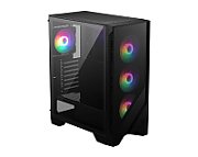 MSI MAG FORGE 120A AIRFLOW computer case Midi Tower Black  Transparent