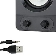 Esperanza EGS107 Speakers 2.1 USB LED 5 W Black