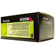 Cartus toner Lexmark 80C2SM0 ,Magenta ,2000 pagini ,Original (80C2SM0)