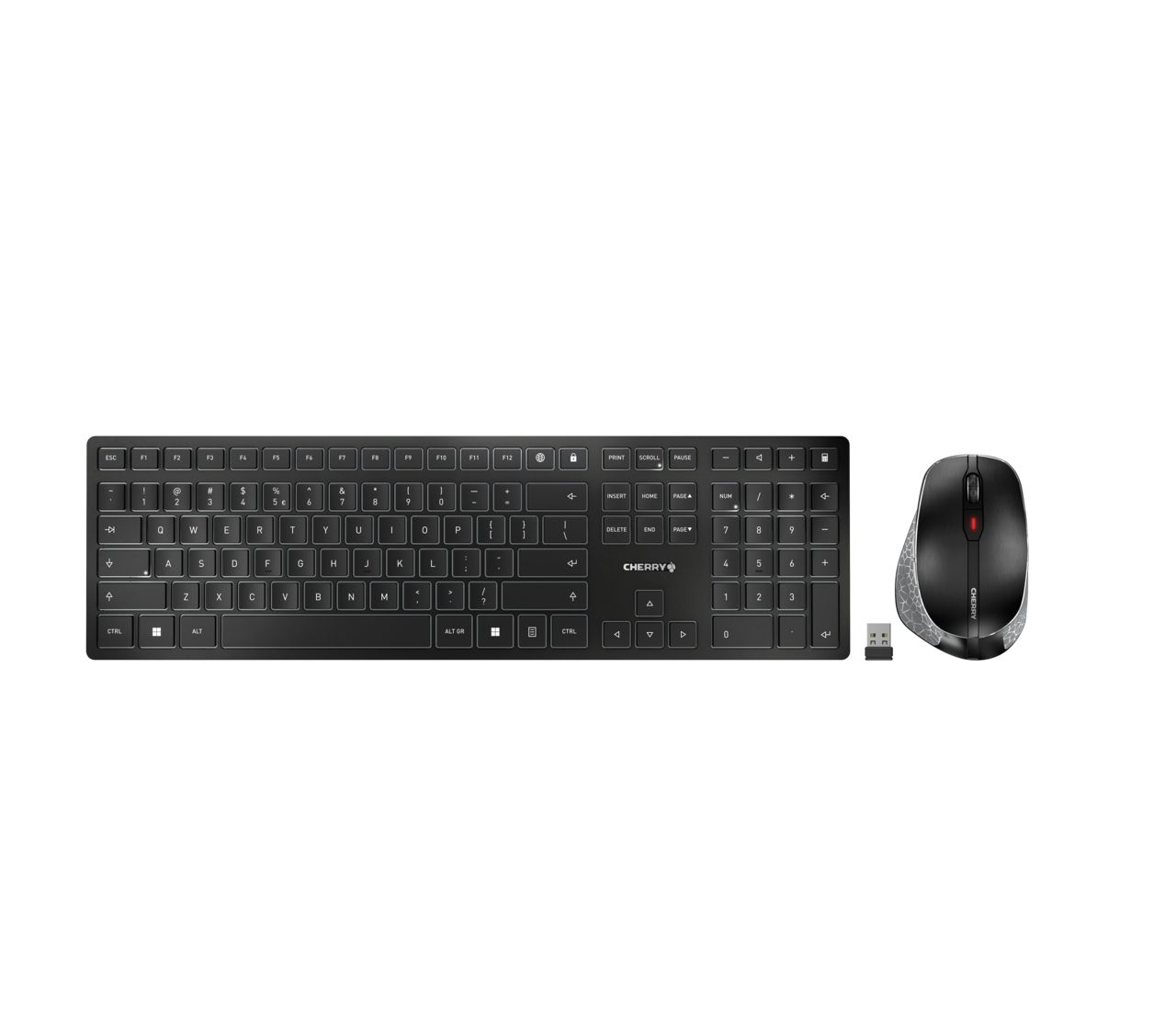 DW 9500 SLIM KEYBOARD COMBO/WIRELESS BLACK PAN-NORDIC