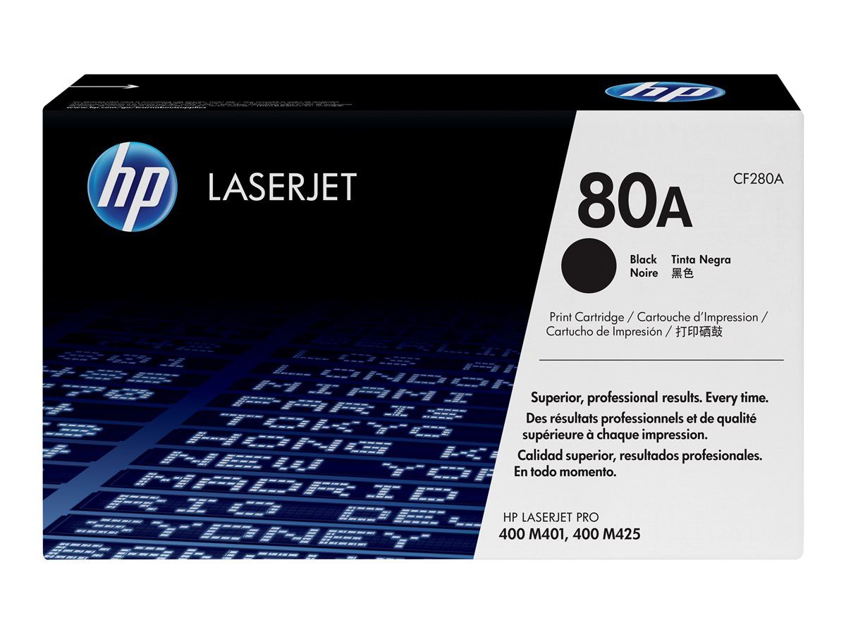 Cartus toner HP CF280A ,Negru ,2700 pagini ,Original (80A)