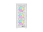 HOUSING GENESIS DIAXID 605 ARGB MIDI TOWER WITH USB-C WINDOW WHITE