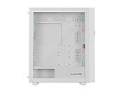 HOUSING GENESIS DIAXID 605 ARGB MIDI TOWER WITH USB-C WINDOW WHITE