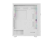 HOUSING GENESIS DIAXID 605 ARGB MIDI TOWER WITH USB-C WINDOW WHITE