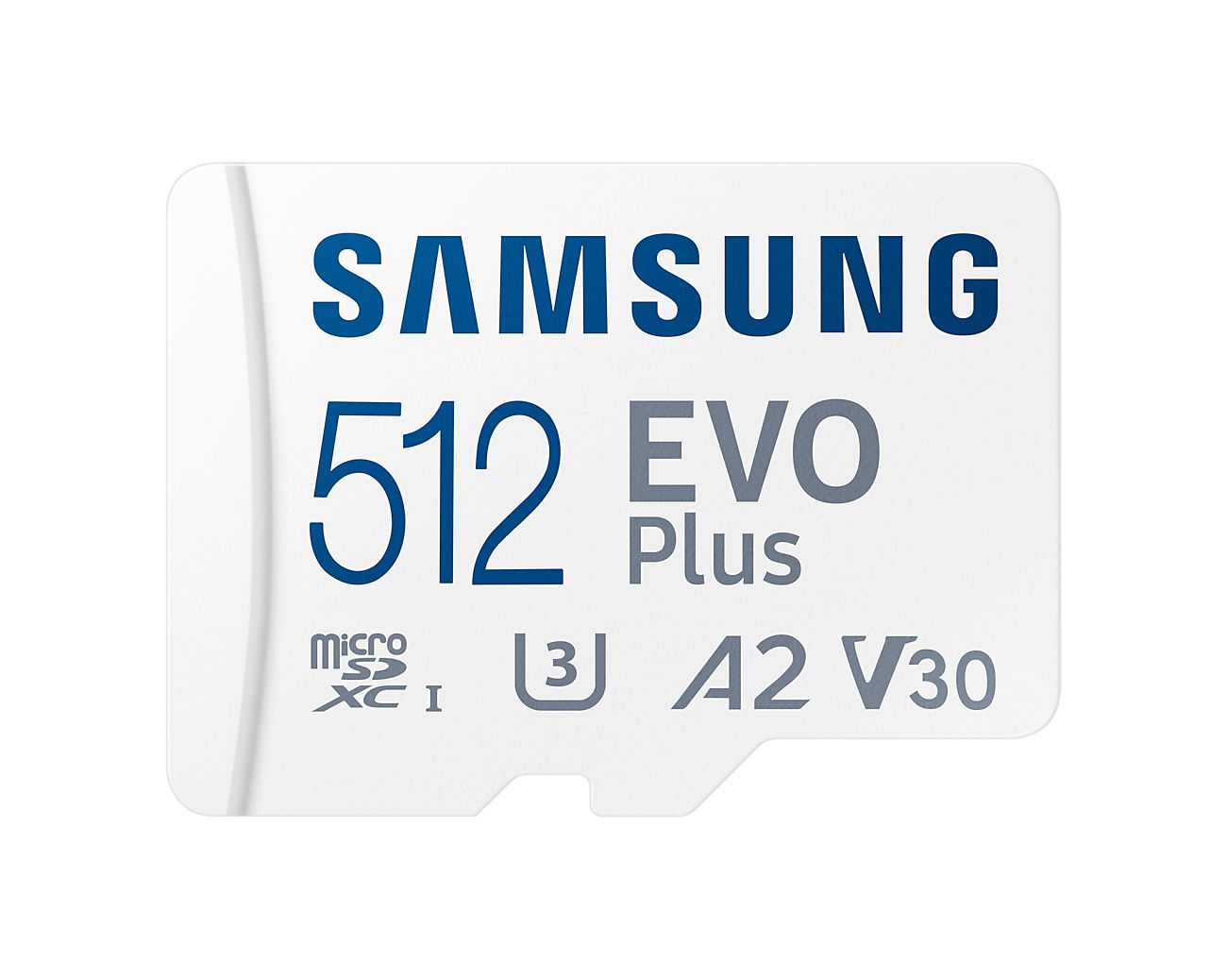 Samsung | microSD Card | EVO Plus | 512 GB | microSDXC | Flash memory class 10