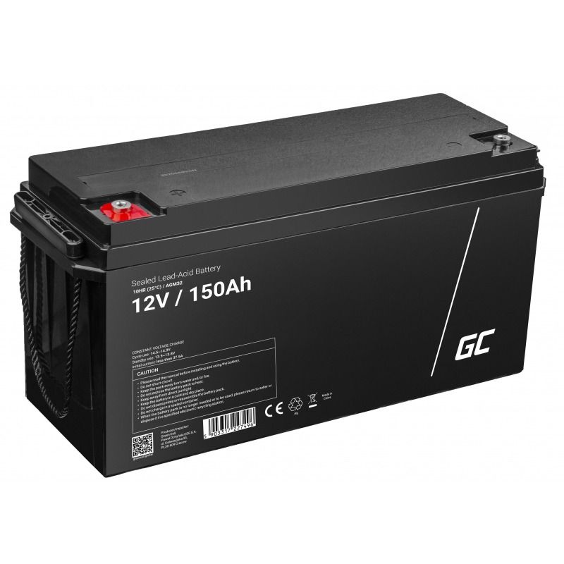 Green Cell AGM32 baterii UPS Acid sulfuric şi plăci de plumb (VRLA) 12 V 150 Ah