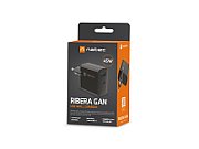 NATEC RIBERA GAN CHARGER 1x USB-A + 1x USB-C 45W BLACK