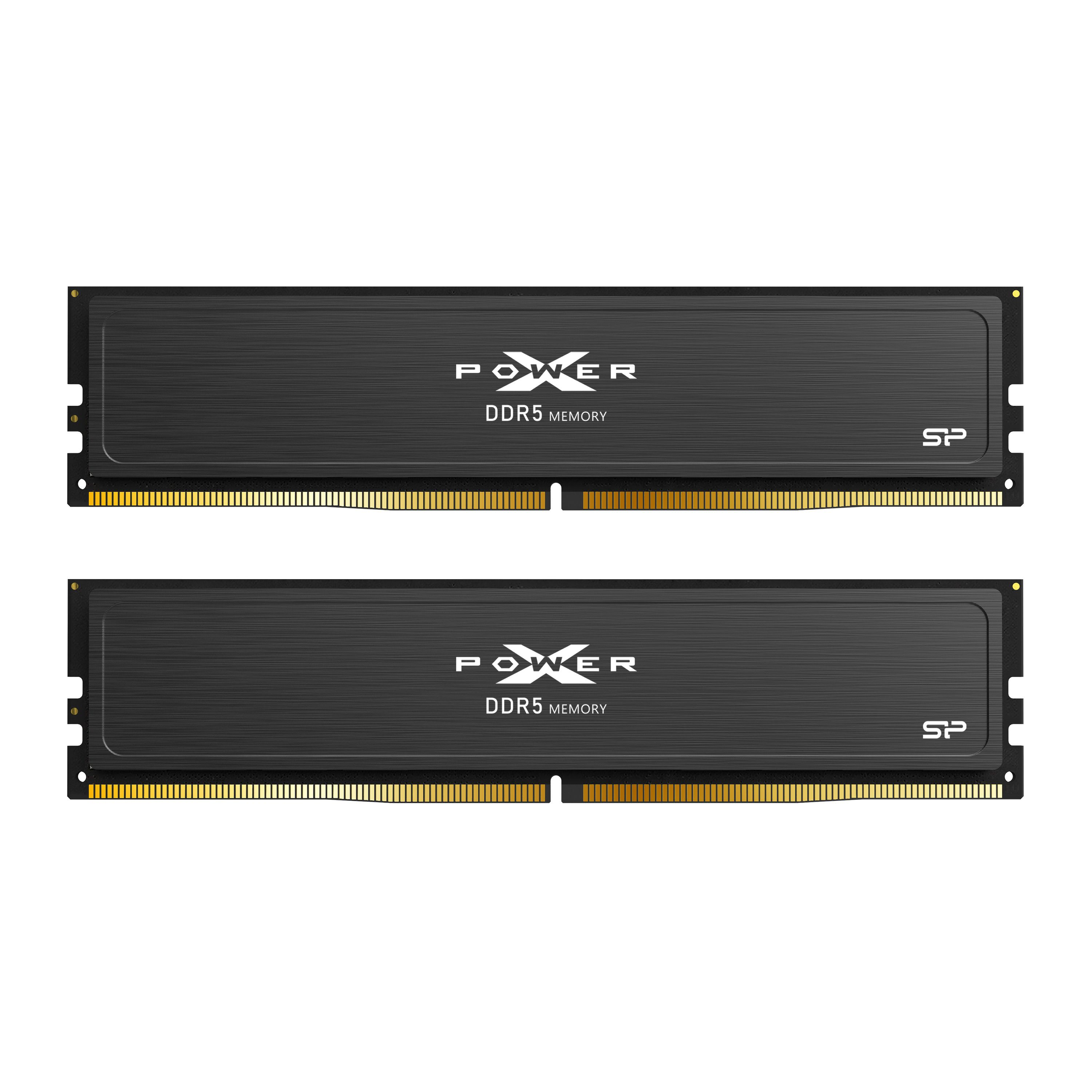 Memorie Silicon Power XPOWER Pulse 32 GB DDR5 6000 MHz CL30, kit 2 x 16 GB, XMP 3.0 / EXPO, Negru