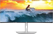 Monitor 39.7 inch LED Dell DELL-U4025QW 5120 x 2160 pixeli, 120 Hz, 5 ms, Argintiu