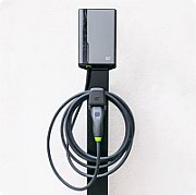 Green Cell EVGC021A2275 electric vehicle charging station Grey Aluminium Wall 3 Built-in display LED