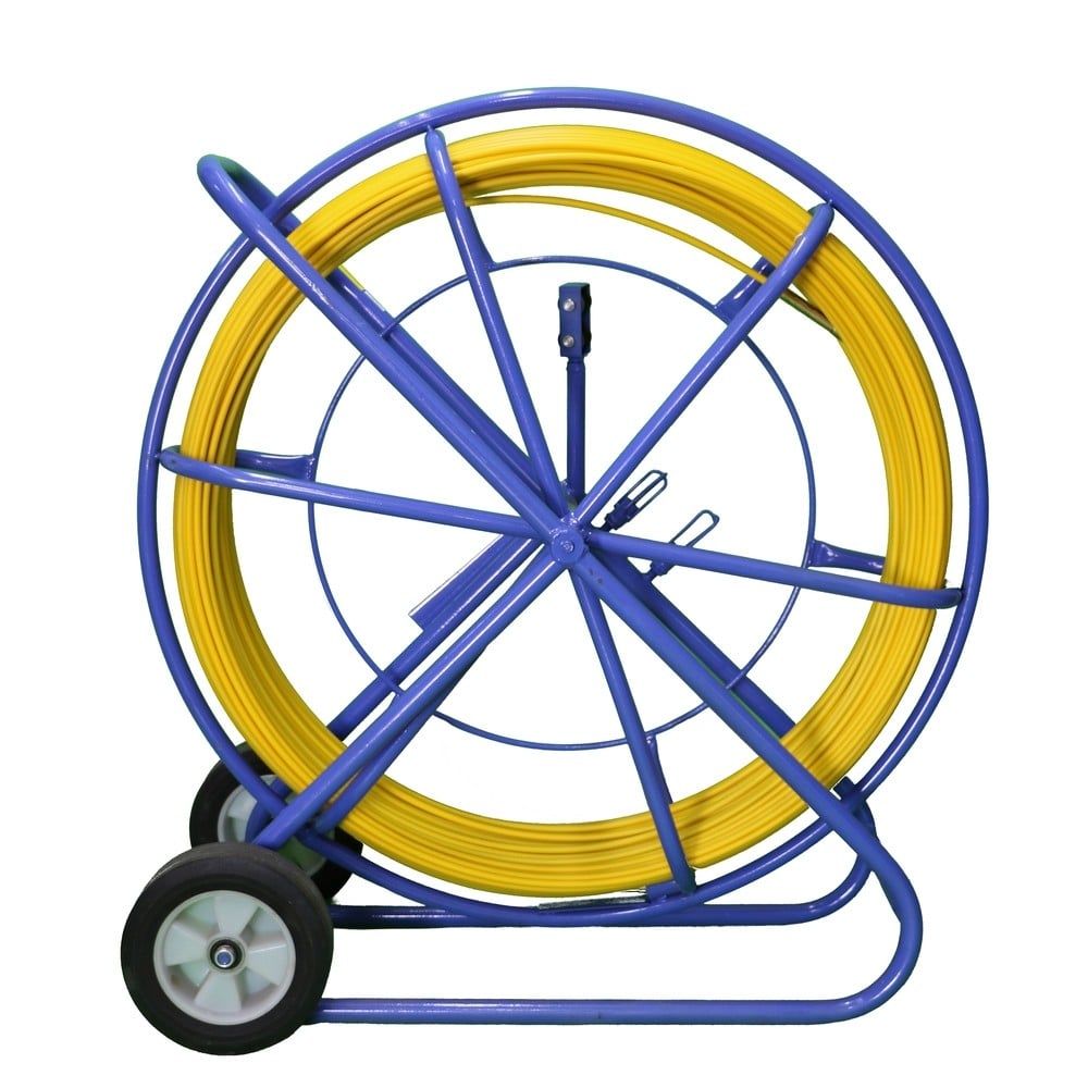 Extralink Pilot 11mm 350m | Pilot do przeciągania kabli | włókno szklane FRP  śr. 11mm  dł. 350m  żółty
