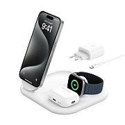 WIRELESS BOOSTCHARGE QI2/MAGNETIC 3-IN-1 CHARGING STATION