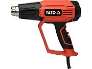 YATO HEAT GUN 1600W 50-650C 2GEARS LCD +MEMORY