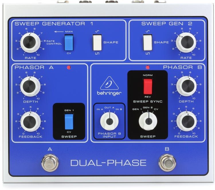 Behringer DUAL-PHASE Efekt typu phaser