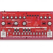 Behringer TD-3-SB Syntezator linii basowej czerwony przeźroczysty