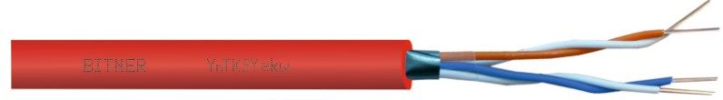FIRE ALARM CABLE BITNER YnTKSYekw 1x2x0 8 - 100m