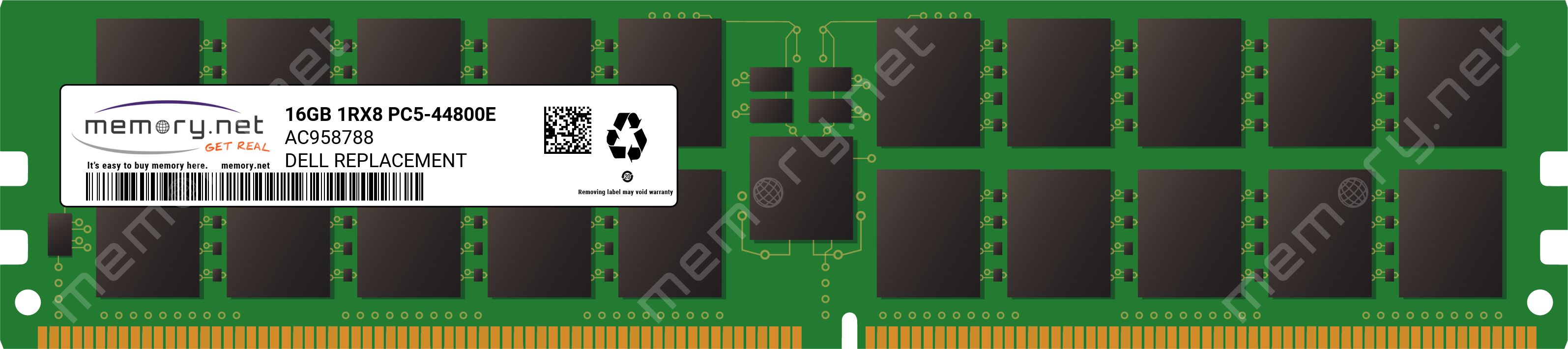 DELL MEMORY UPGRADE 16 GB/1RX8 DDR5 UDIMM 5600 MT/S ECC