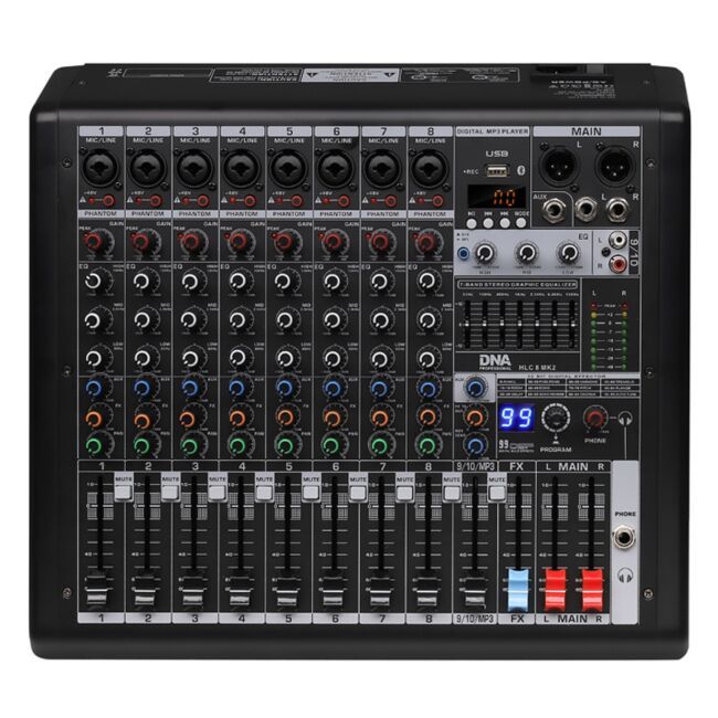 DNA HLC 10 MK2 Analog Sound Mixer 10 Channels