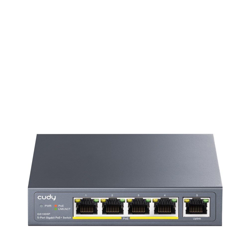 Switch Cudy GS1005P, 5 porturi 10/100/1000 Mbps