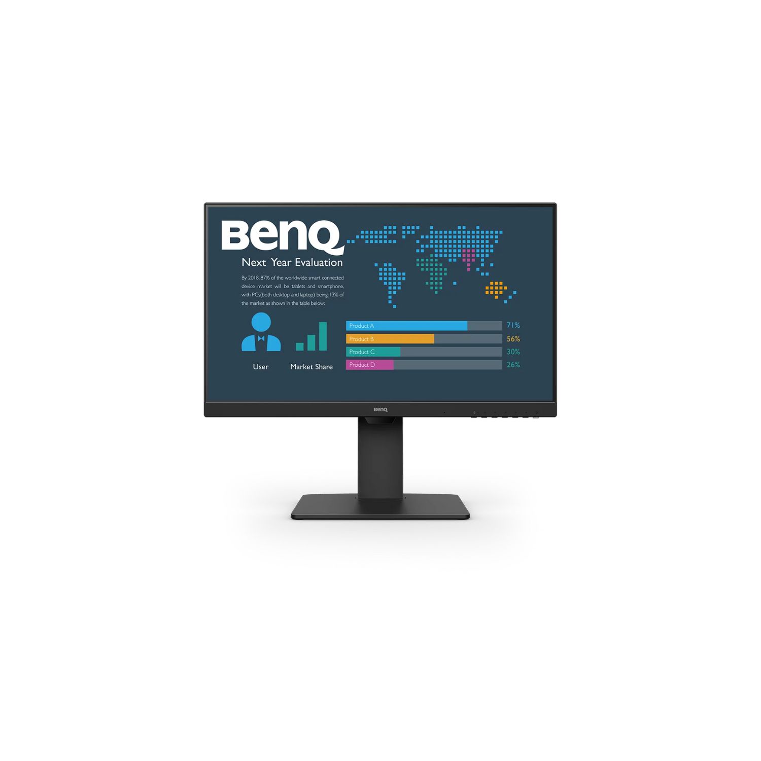 Monitor 27 inch BenQ 9H.LMPLB.QBE 1920 x 1080 pixeli, 100 Hz