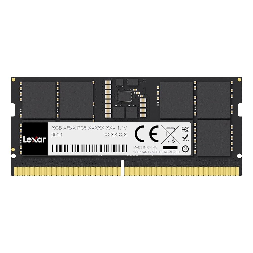 Lexar | 16 GB | DDR5 | 5600 MHz | PC/server | Registered No | ECC Yes